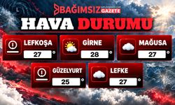 11 Ekim 2026 Pazar Hava Raporu