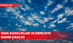 En yüksek hava sıcaklığı iç kesimlerde 27-30, sahillerde 26-29 derece dolaylarında seyredecek