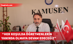 KAMUSEN, 5 Ekim Dünya Öğretmenler Günü’nü kutladı