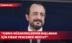 Hristodulidis, Kıbrıs sorununa yönelik müzakerelerinin başlaması için fırsat pencresi bulunduğunu kaydetti