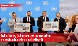 Liderler, iki toplumlu komitelerin temsilcileriyle bir araya geldi