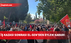 EL-SEN’den iş kazası sonrası protesto açıklaması