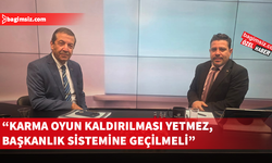 Ertuğruloğlu:Egemen eşitlik ile eşit egemenlik taban tabana ters