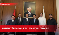 Kıbrıs Türk Öğrenci ve Gençlik Delegasyonundan TBMM’de üst düzey ziyaretler…