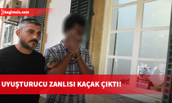 Lefkoşa'da 100 gram yasaklı madde ile yakalanan zanlı aynı zaman da kaçak çıktı, 8 gün daha tutuklu kalacak...