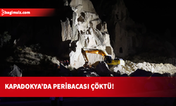Kapadokya'da peribacası çöktü: Ölü ve yaralılar var