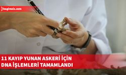 Yunan kayıplarının belirlenmesi için DNA örnekleri alındı