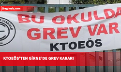KTOEÖS, yarın öğleden sonra Girne merkez ve çevre okullarında grev uygulayacak