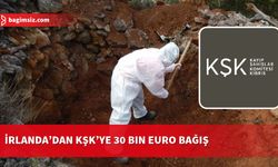 İrlanda’dan Kayıp Şahıslar Komitesi’ne 30 bin euro destek