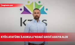 KTÖS Atatürk İlkokulu’ndaki grevi askıya aldıklarını açıkladı
