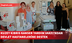 Kuzey Kıbrıs Kanser Yardım Vakfı'ndan devlet hastanelerine destek