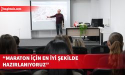 Lefkoşa Maratonu'nda görevli olacak öğrencilere eğitim verildi