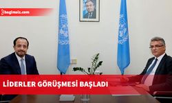 Erhürman ve Hristodulidis'in görüşmesi başladı