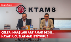 Çeler ve TDP milletvekili adayları KTAMS’ı ziyaret etti