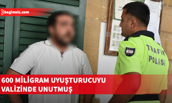 Uyuşturucu maddeyi yerde bulup aldığını ve valizde unuttuğunu ifade etti...