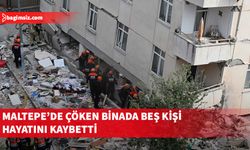 Maltepe'de çöken binada yaşamını yitirenlerin sayısı beşe yükseldi