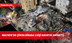 Maltepe'deki göçükte çalışmalar devam ediyor: 2 kişi hayatını kaybetti