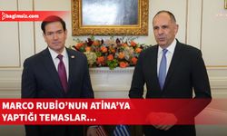 ABD Dışişleri Bakanı Marco Rubio'nun Atina temasları...