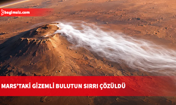 Bilim insanları Mars'taki 1.800 kilometrelik dev bulutun sırrını çözdü