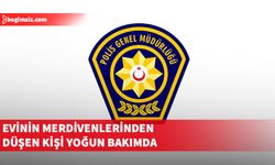 Karaoğlanoğlu’nda evinin merdivenlerinden düşen kişi yoğun bakıma alındı