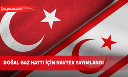 Türkiye-KKTC doğal gaz hattı için NAVTEX yayımlandı