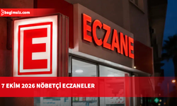 7 Ekim 2026 Nöbetçi Eczaneler