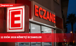 12 Ekim 2026 Nöbetçi Eczaneler