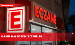 10 Ekim 2026 Nöbetçi Eczaneler