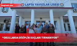 KTOEÖS Lapta Yavuzlar Lisesi’nde: Dere yatağındaki konteynerlerde ders yapılıyor