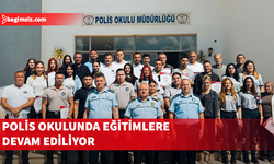 Polis okulunda eğitimlere devam ediliyor