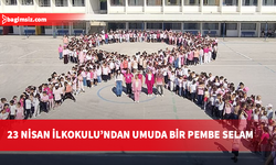 23 Nisan İlkokulu'ndan “Umuda Bir Pembe Selam Kurdelesi”