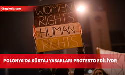 Polonya’da kadınlar kürtaj hakkı kısıtlamalarını protesto ediyor
