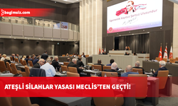 Patlayıcı Maddeler ve Ateşli Silahlar yasa tasarıları Meclis'ten geçti