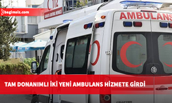 Sağlıkta ambulans filosu güçleniyor: Tam donanımlı iki yeni araç hizmete girdi