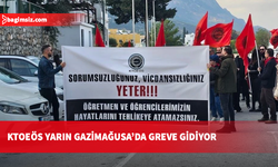 KTOEÖS yarın Mağusa’da greve gidiyor: Namık Kemal Lisesi’nde toplanıp Zafer Anıtı’nda açıklama yapacaklar