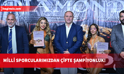 Vücut geliştirme milli takım sporcularından Makedonya’da çifte şampiyonluk