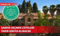 Sandık Seçmen Listeleri yarın askıya alınacak