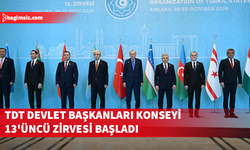Türk Devletleri Teşkilatı Devlet Başkanları Konseyi 13'üncü Zirvesi başladı