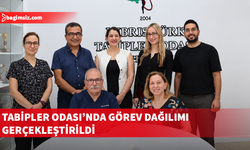 Kıbrıs Türk Tabipleri Odası Yönetim Kurulu görev dağılımı yaptı