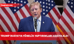 Trump Rusya'ya yönelik yeni yaptırımları askıya alan kararname imzaladı
