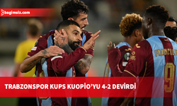 Trabzonspor KuPS Kuopio'yu 4 golle geçti