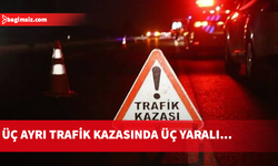 Lefkoşa ve Gazimağusa’da 3 trafik kazası meydana geldi