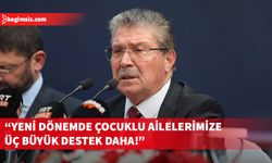 Üstel, yeni dönemde çocuklu ailelere yönelik üç büyük destek projesini daha hayata geçireceklerini açıkladı