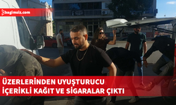 Uyuşturucu kağıt ve sigaralarla yakalandılar, teminata bağlandılar