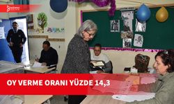 SEÇİME KATILIM ORANI SAAT 11.00 İTİBARI İLE YÜZDE 14.3