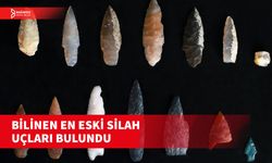 ARKEOLOGLAR BİLİNEN EN ESKİ SİLAH UÇLARINI BULDU