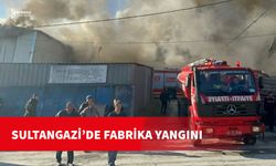 İSTANBUL'DA FABRİKA YANGINI