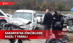 SAKARYA'DA ZİNCİRLEME KAZA