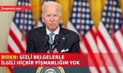 ABD Başkanı Biden "Gizli Belgelerle" İlgili Pişman Olmadığını Söyledi