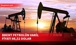 Brent petrolün varil fiyatı yüzde 0,45 arttı